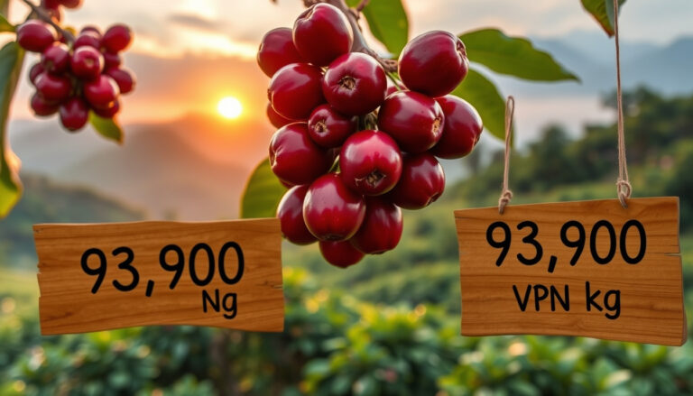 Giá cà phê hôm nay 29/9: Trung bình 93.900đ/kg, tăng 200đ, Tây Nguyên vẫn trong vùng 93.000–93.800đ